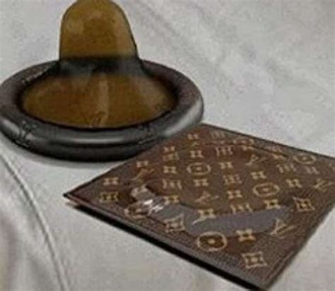 Get Your Louis Vuitton Condom Now .